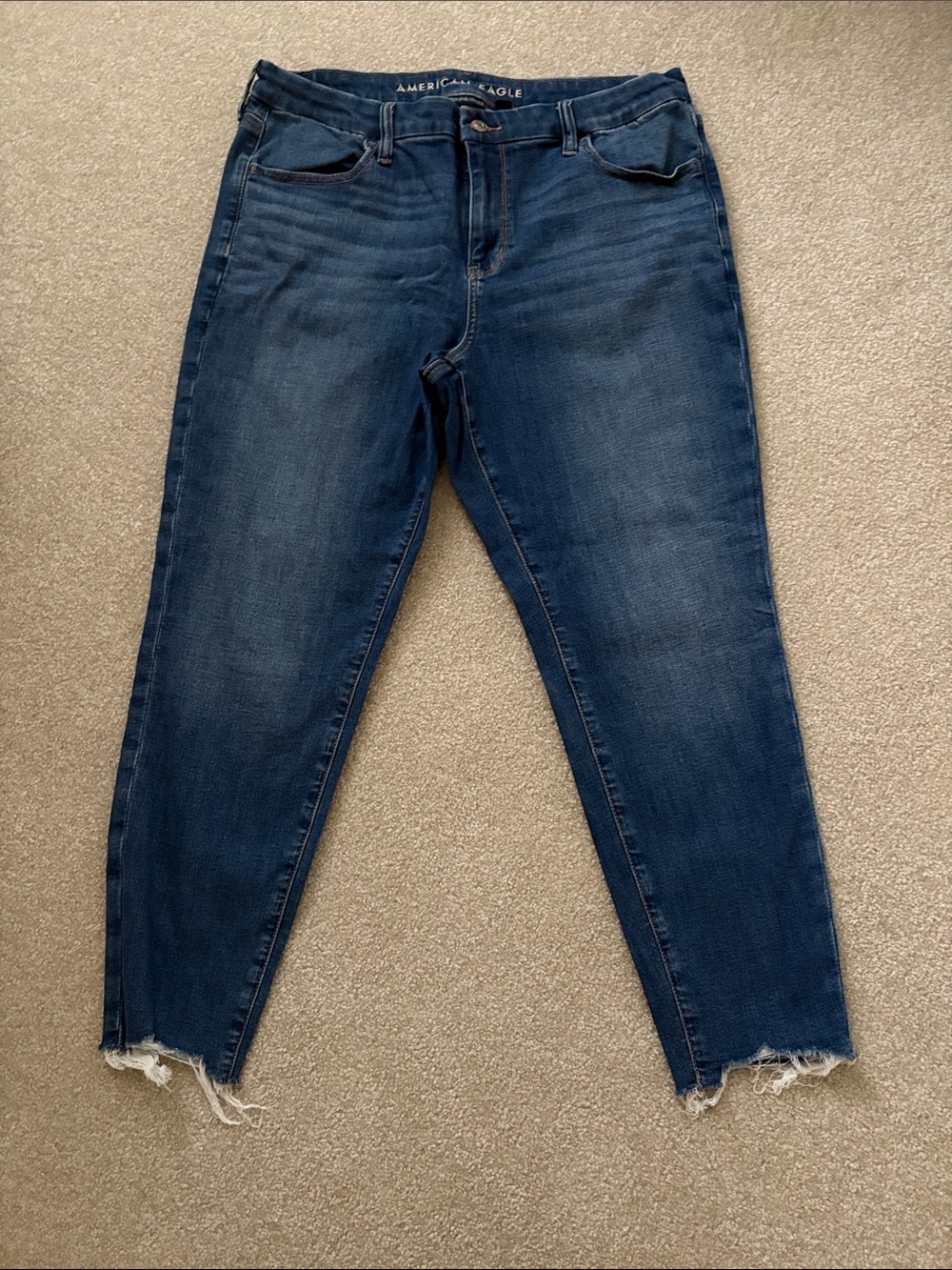 American Eagle Curvy High Rise Jegging Crop